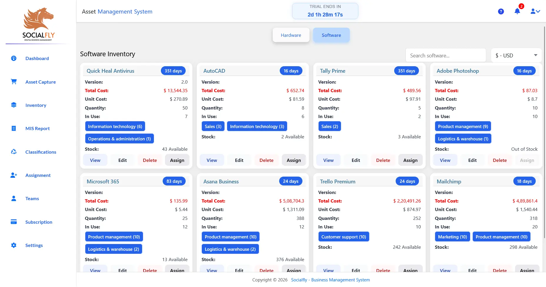Software Capture - IT Asset management Software