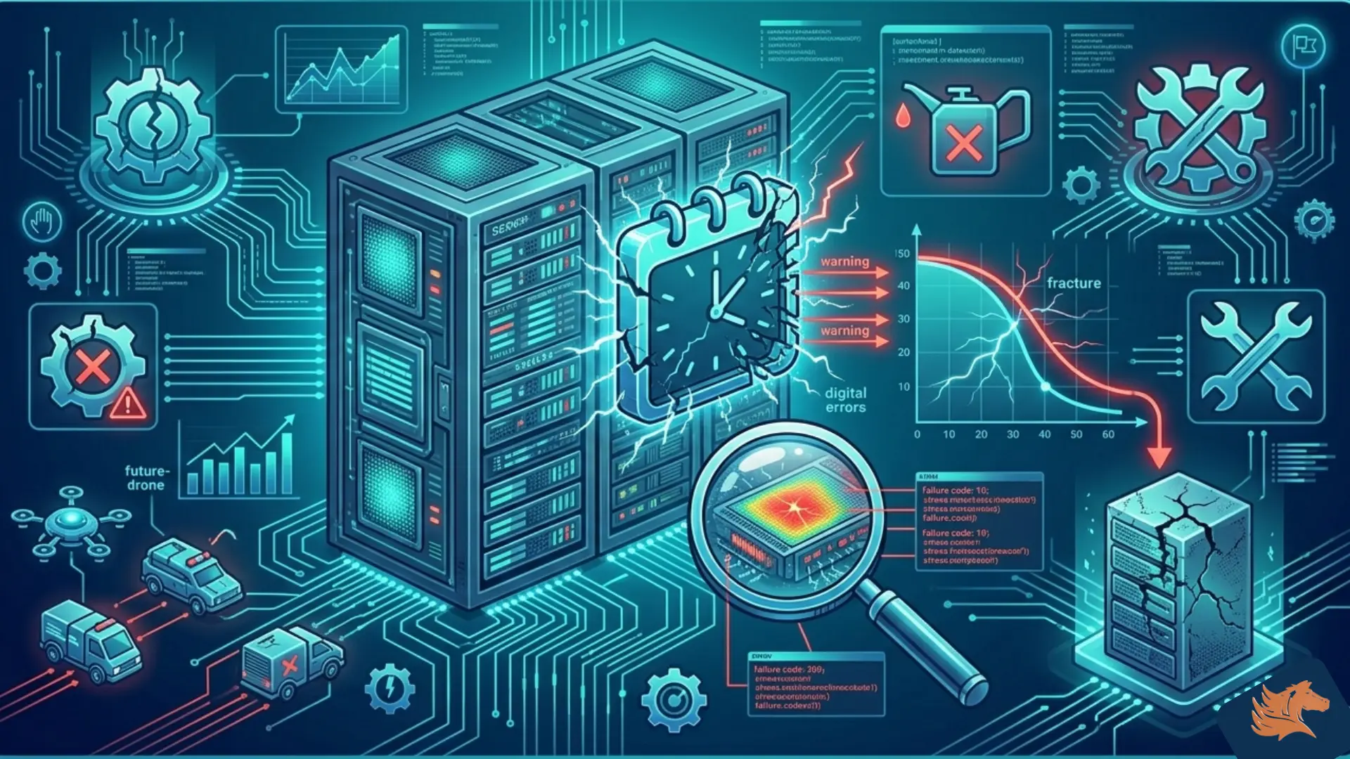 How Poor Maintenance Scheduling Shortens Server Lifespans