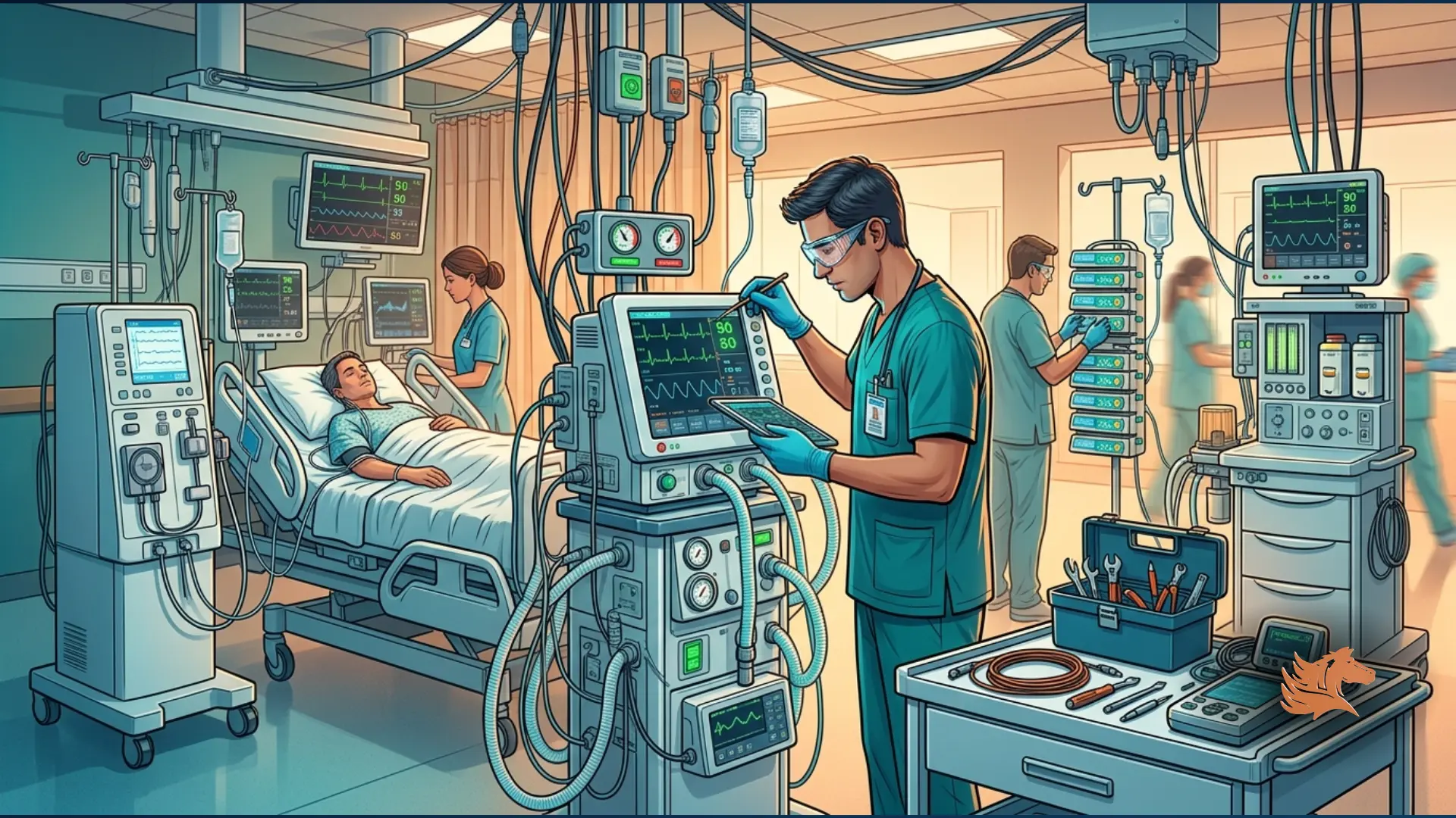 Preventative Maintenance for Critical Healthcare Equipment: Avoiding ICU Downtime